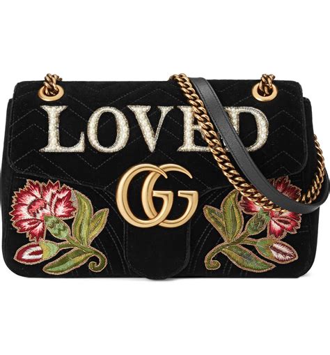 gucci loved bag marmont|gucci marmont bag used.